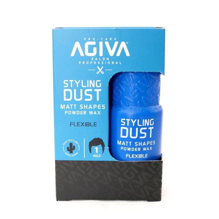 Agiva carton de 48 pièces cire en poudre coiffantes 20g