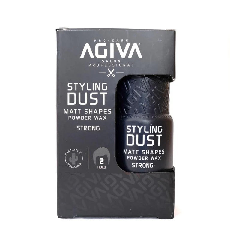 Agiva carton de 48 pièces cire en poudre coiffantes 20g